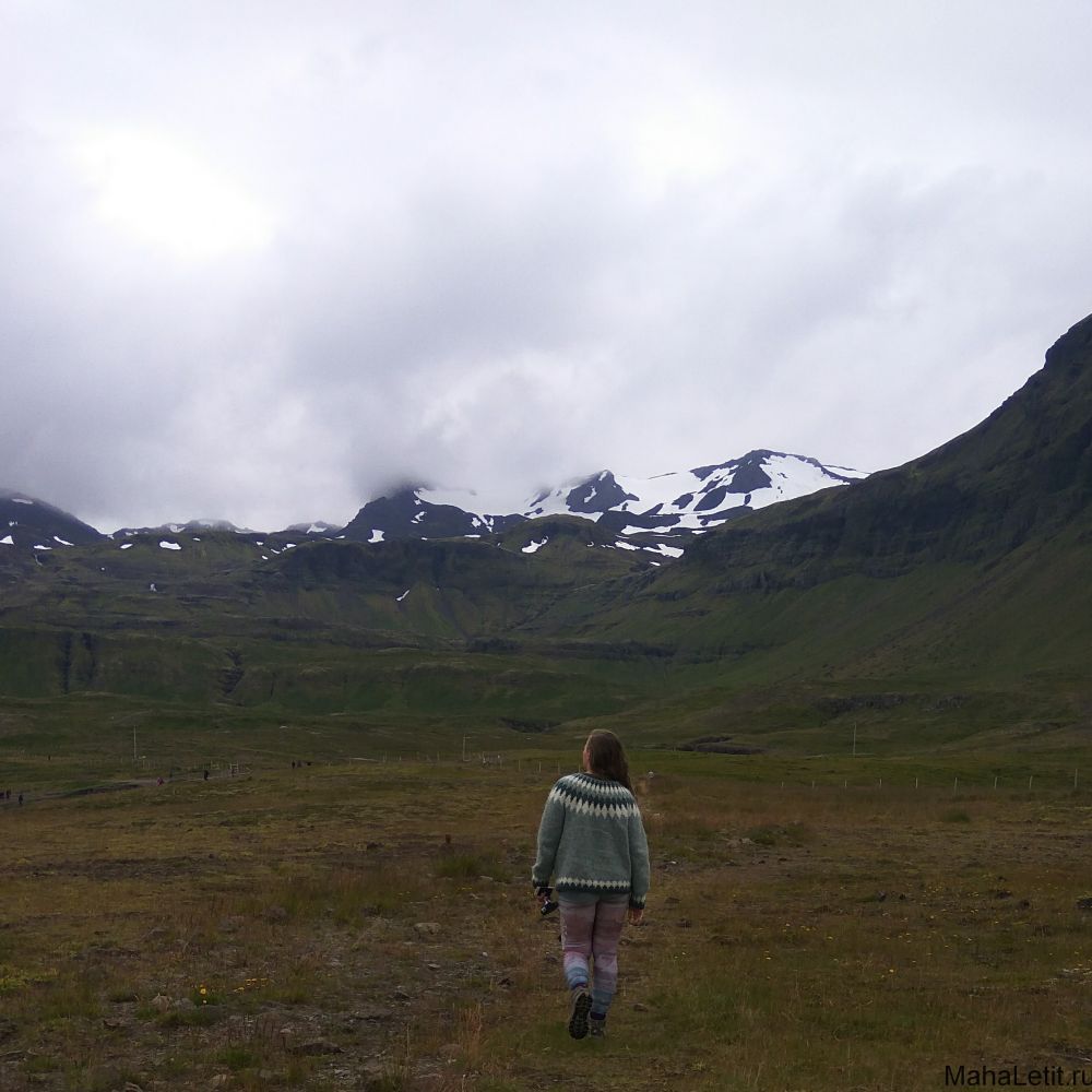 Мила в Лопапейса, полуостров Snæfeldsness 2017